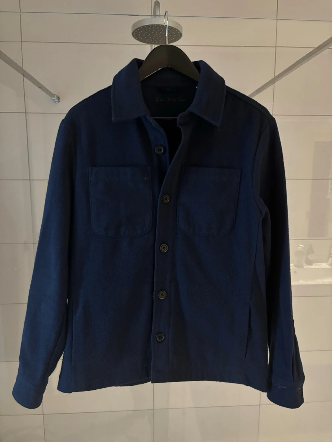 Donce De La Sense overshirt mörkblå