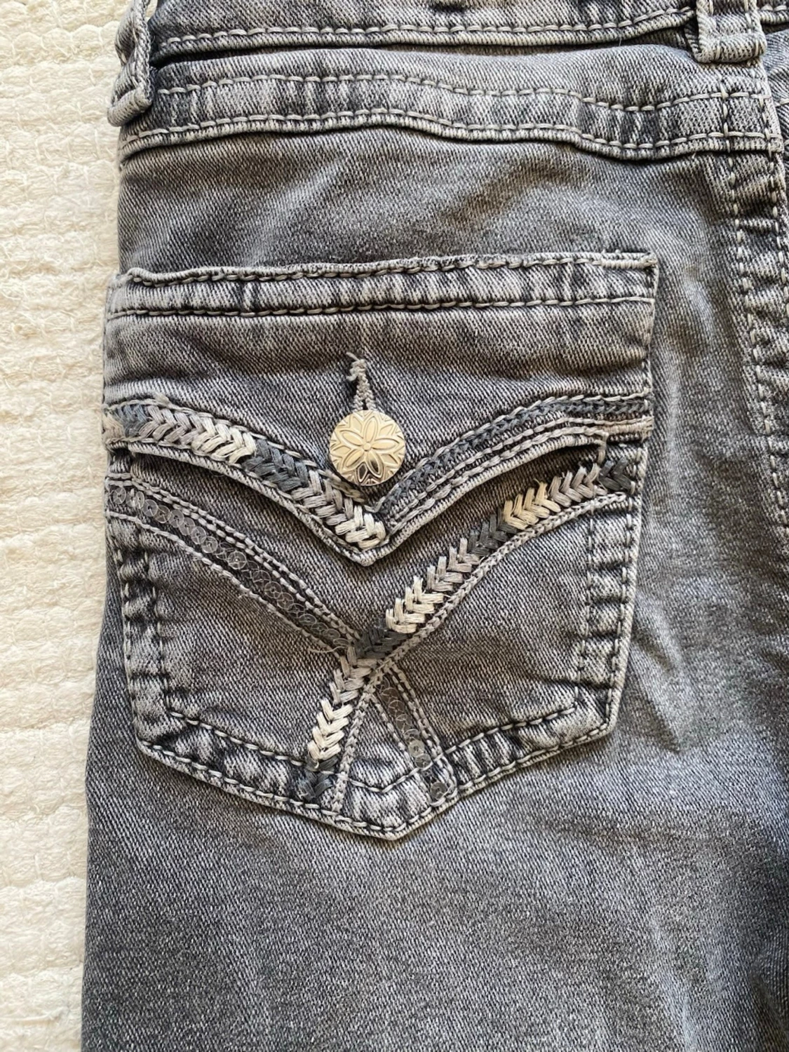 Lågmidjade jeans - 4