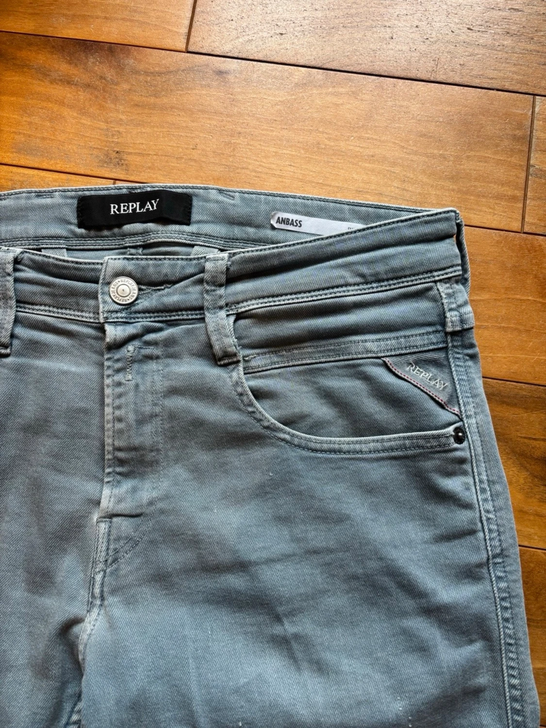 Ljusblå jeans från Replay - 3