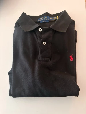 Long Sleeve Polo från Ralph Lauren - Tröjan är använd, säljer den för att den är för liten. Den är i fint skick. Barnstorlek.