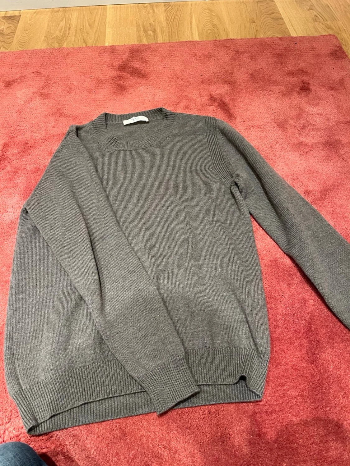 Grå stickad tröja Mauro Grifoni - 2