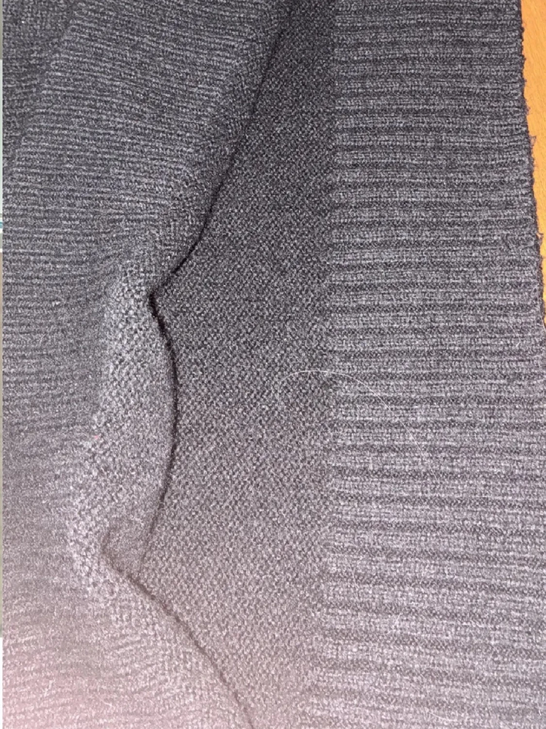 Svart oversized stickad tröja - 3