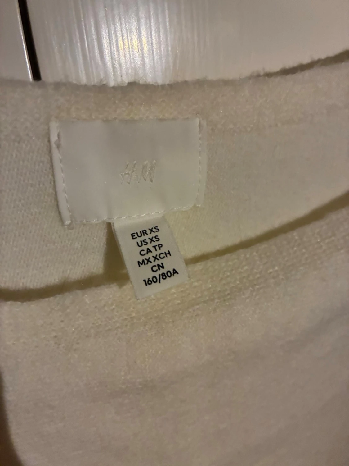 Offshoulder vit tröja från H&M - 2