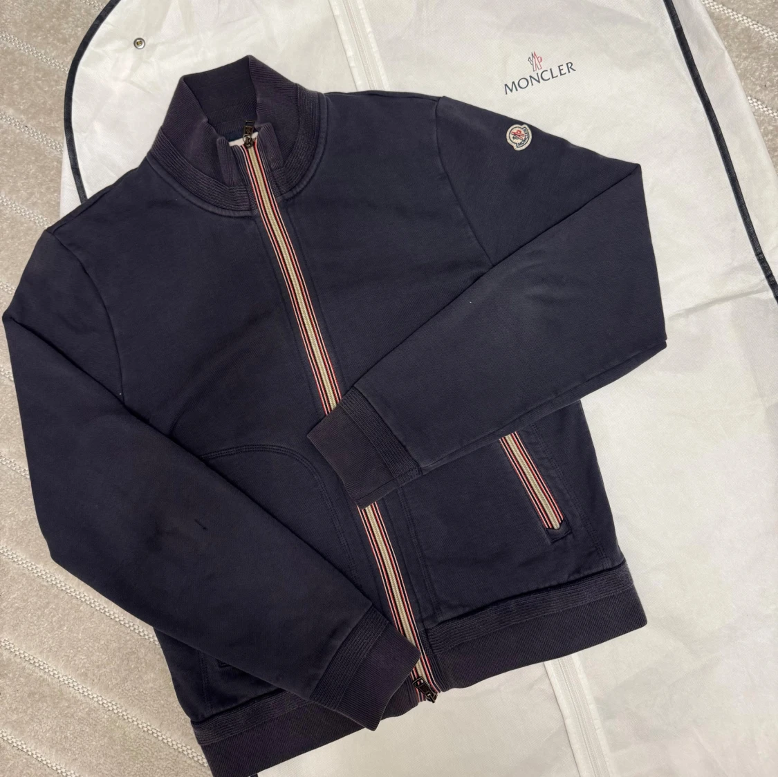 Äkta Moncler Maglia Zip/Kofta - 1