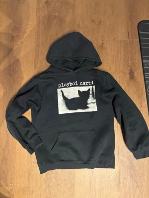 Playboi Carti Whole Lotta Red Cat Hoodie - Välanvänd men fortfarande sjukt bra skick Passar S och M Priset kan diskuteras