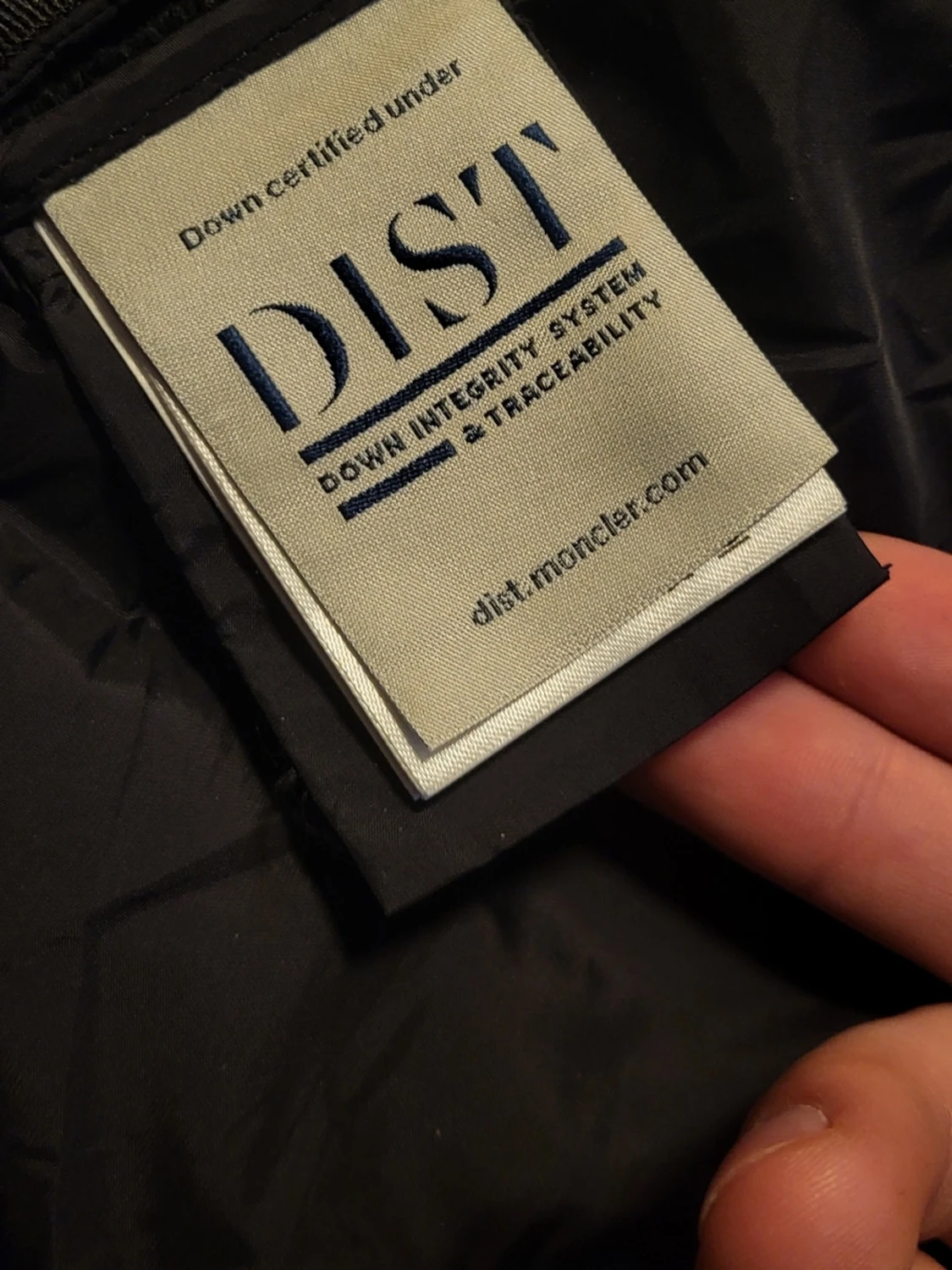 Svart vindjacka från Moncler med huva - 4