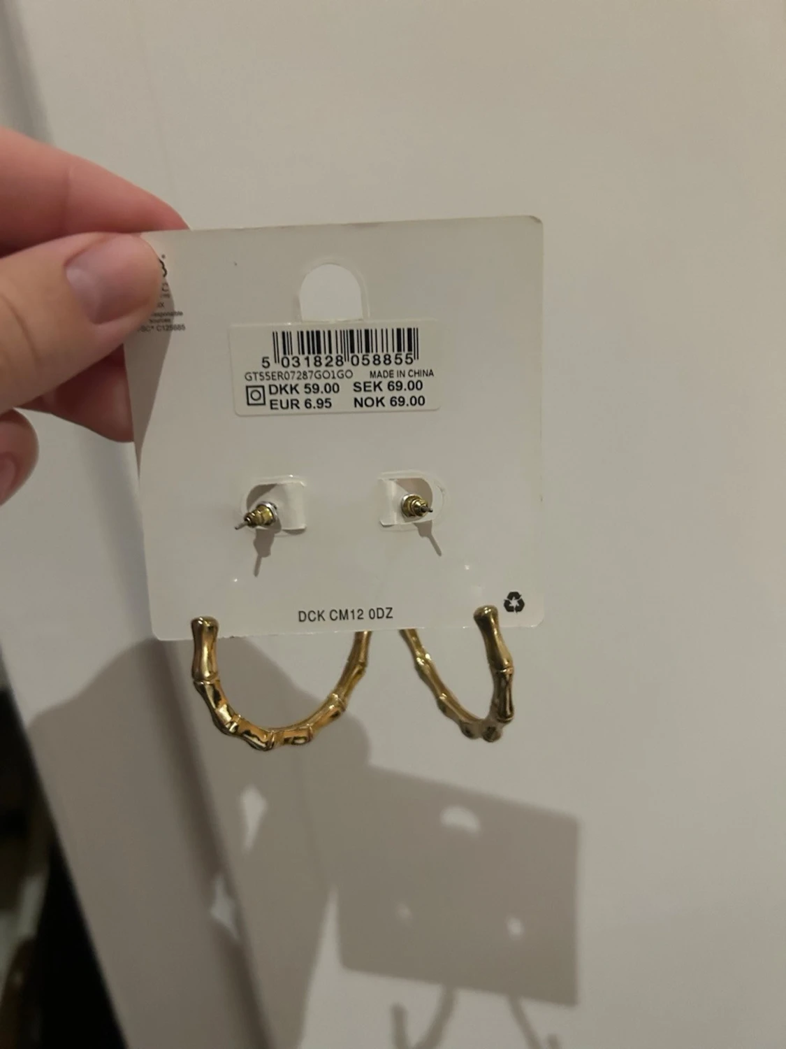 Guld hoops - 2