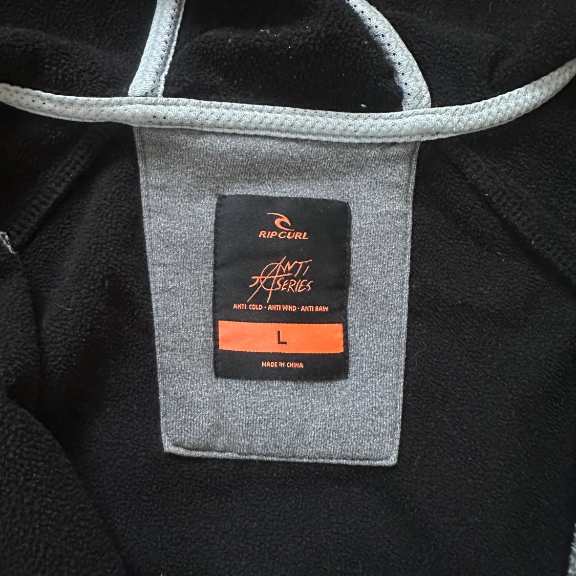 Rip Curl hoodie med dragkedja L - 3