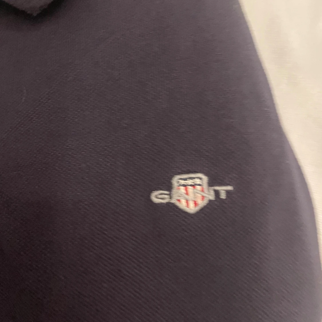 Svart pikétröja från GANT - 1