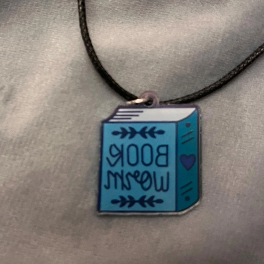 Book Worm Halsband Book Lover  - 1