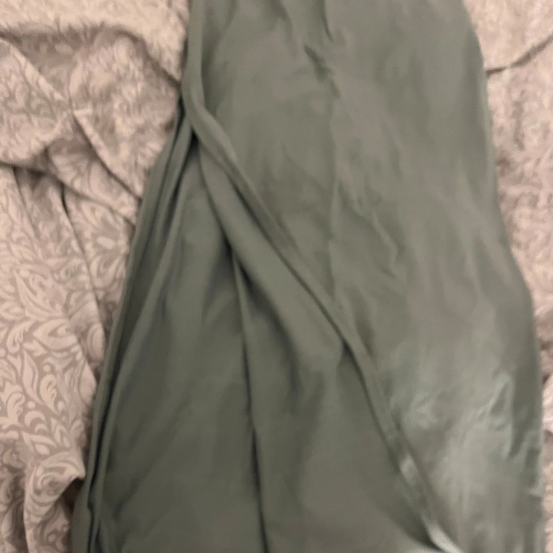 Grön långkjol i - 1