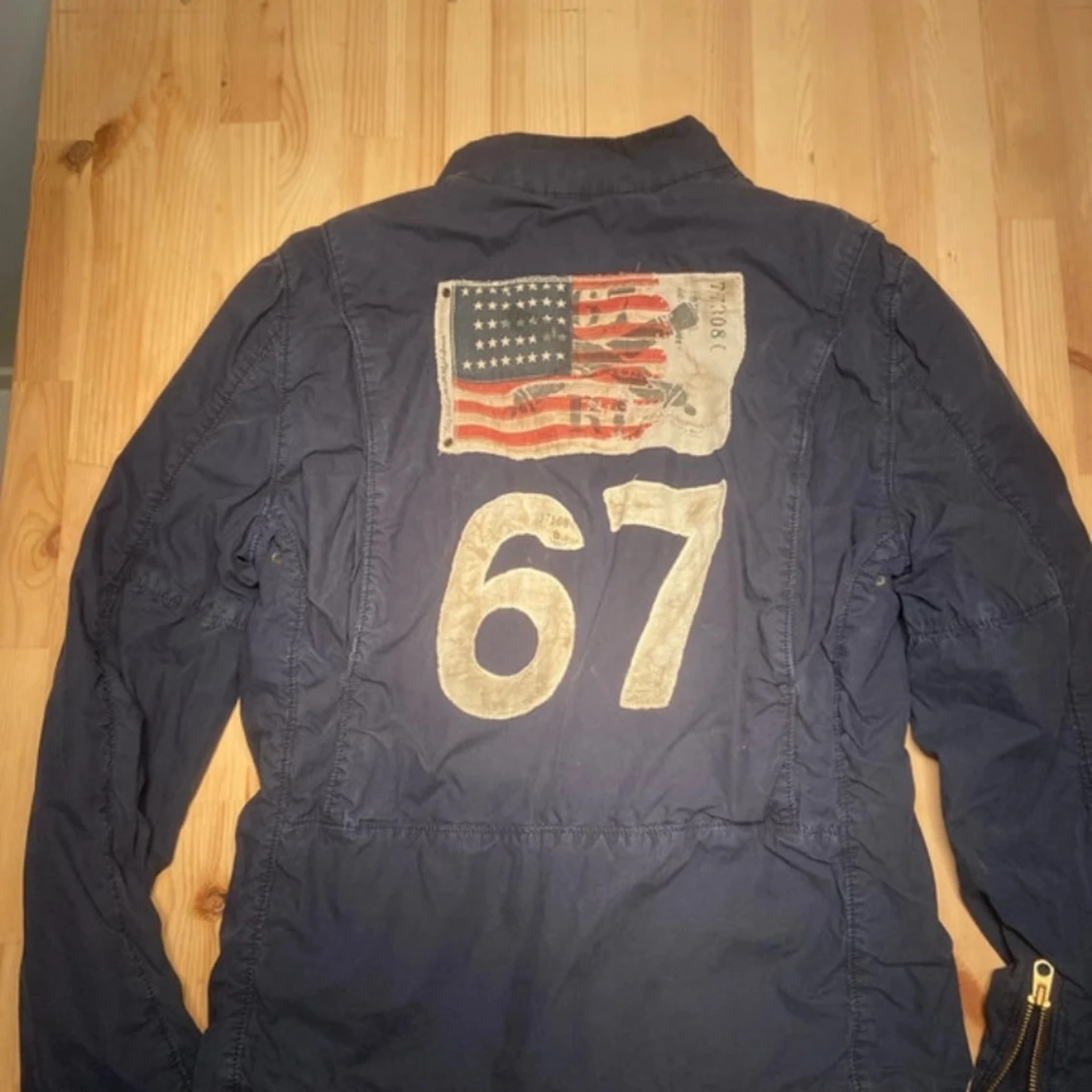 Mörkblå vindjacka Ralph Lauren - 1