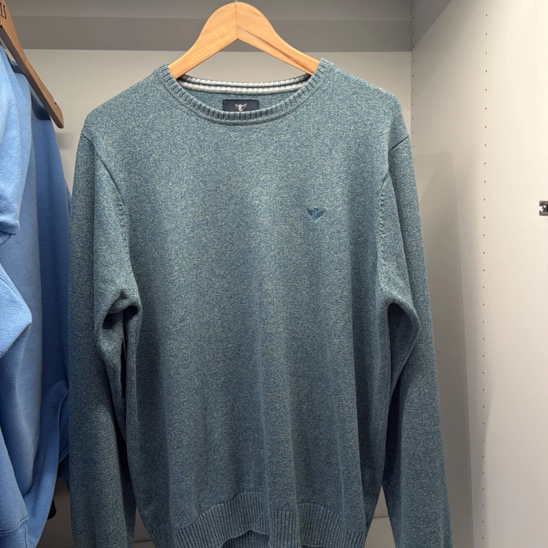 Blå stickad tröja från Morley - 2