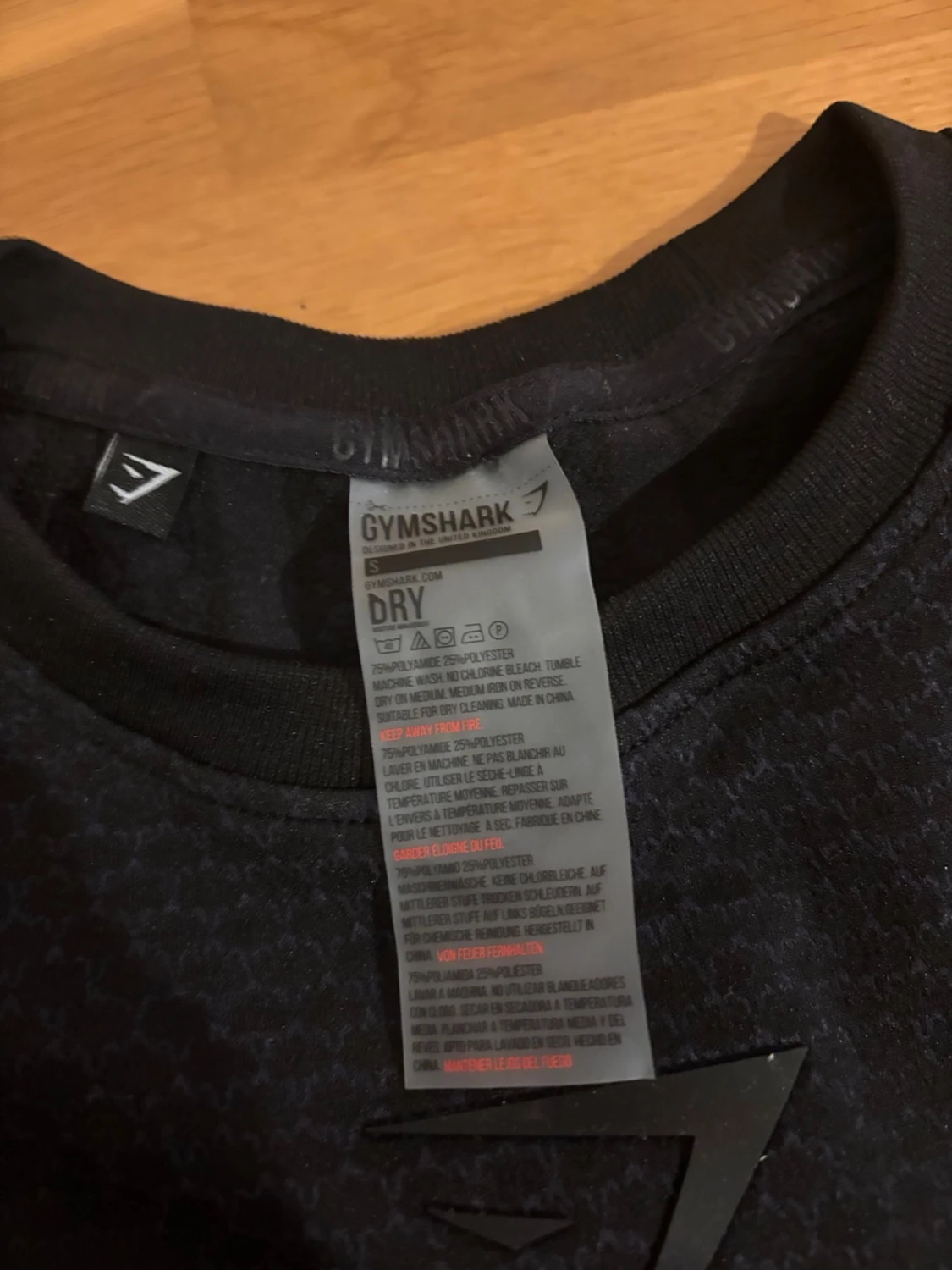 Svart Gymshark ONYX V3  - 2