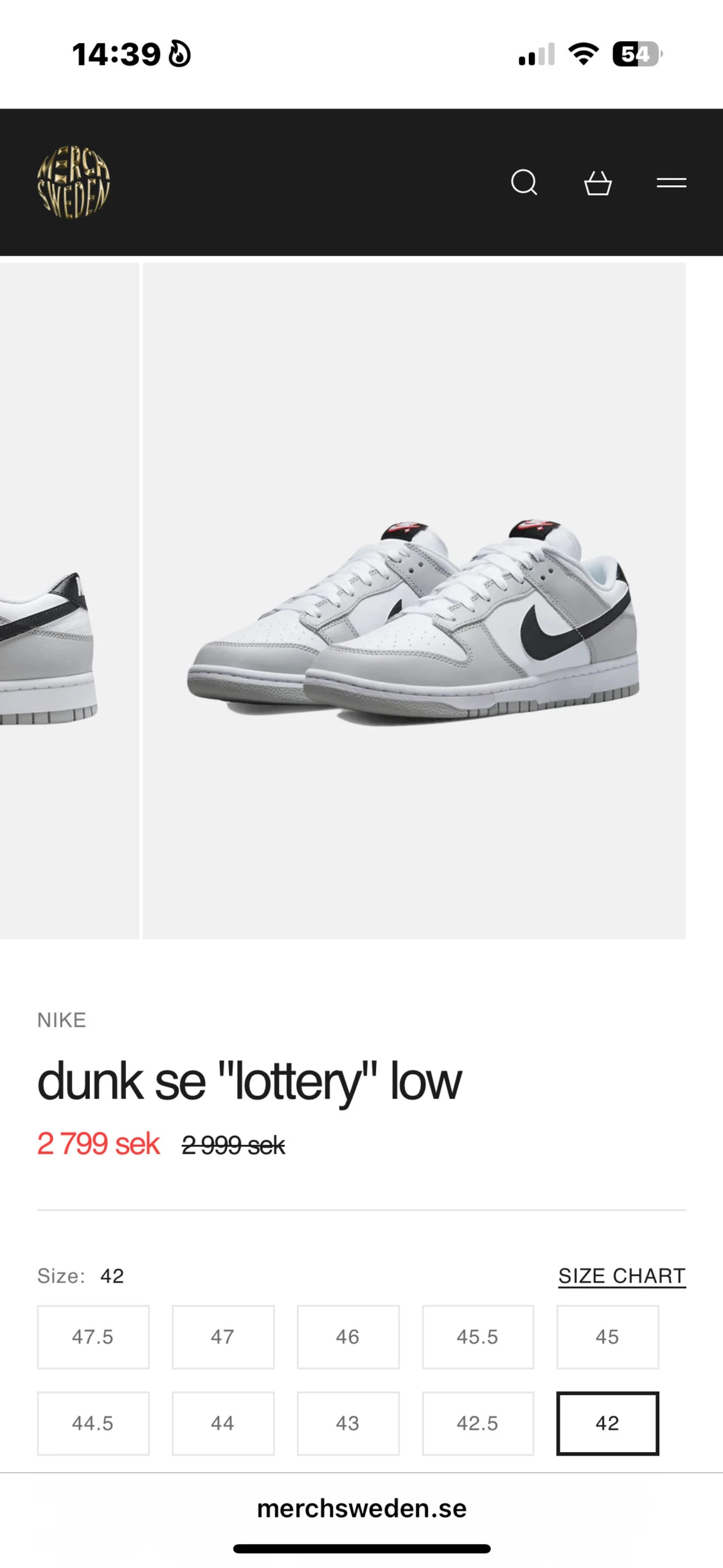 Nike Dunk Low ”Lottery” - 5