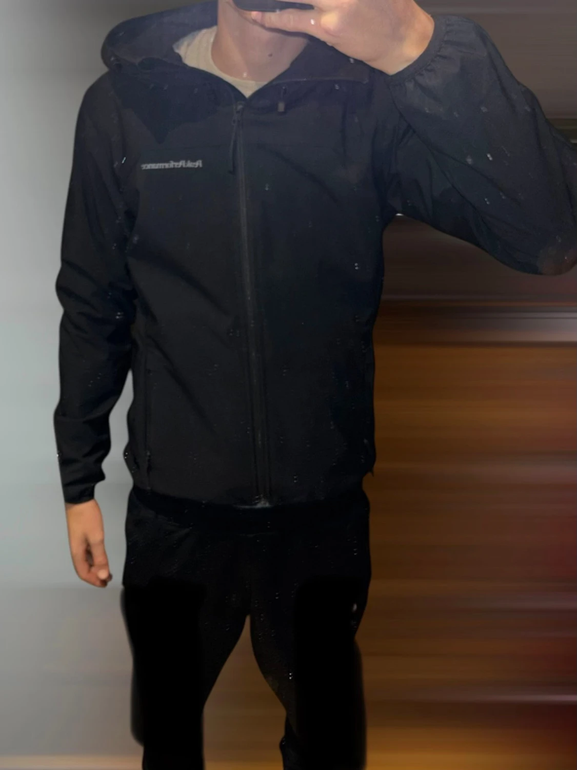 Svart vindjacka Peak Performance S