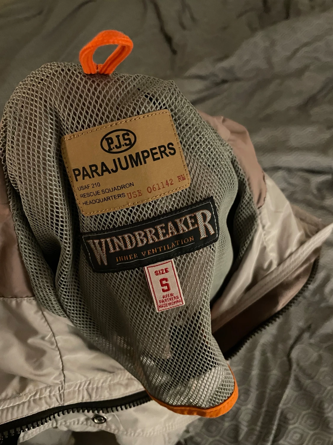 Beige vindjacka från Parajumpers S - 3