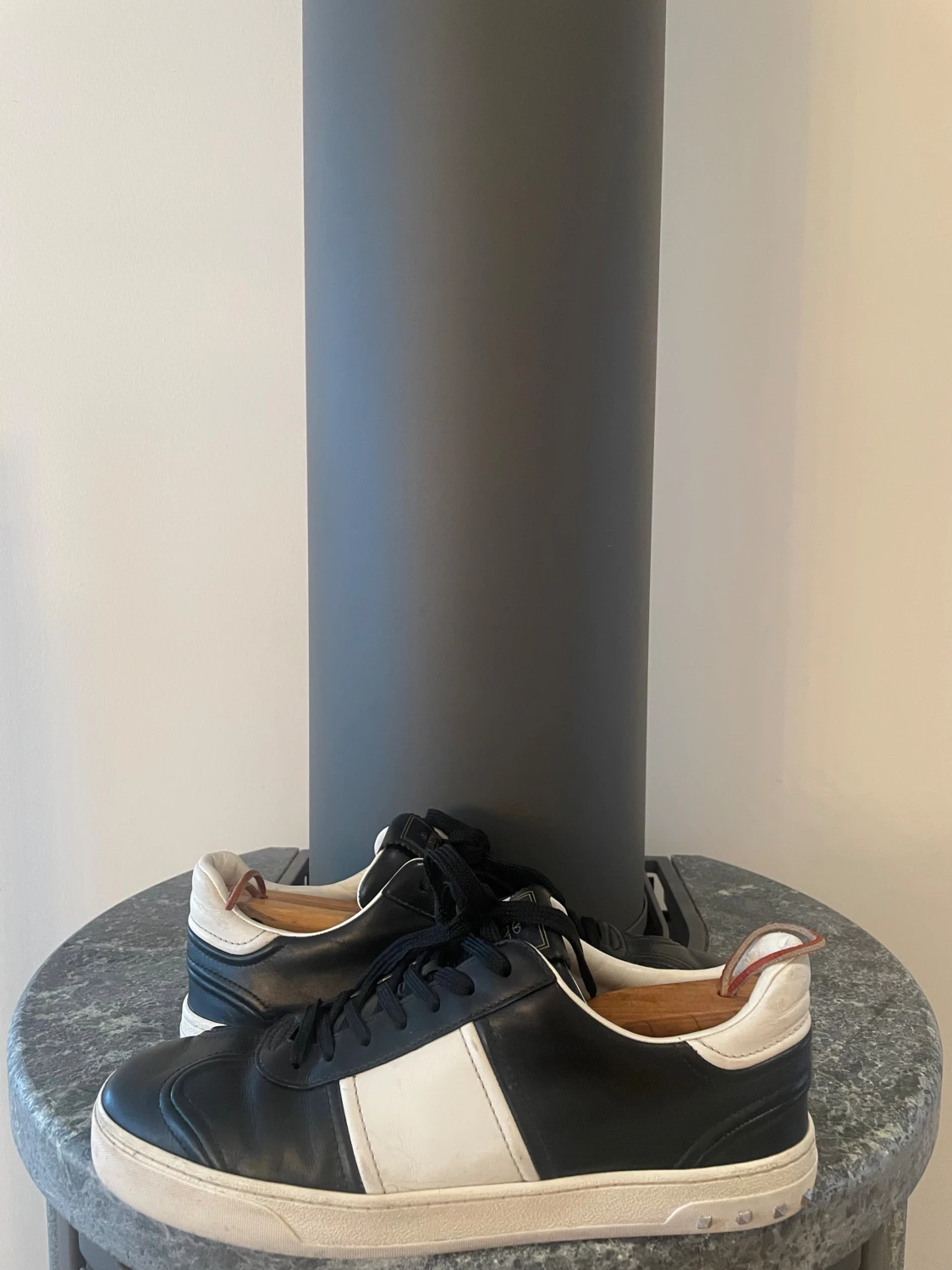 Flycrews läder svart