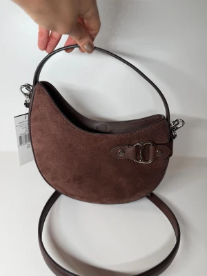 Lauren Ralph Lauren väska  - Never used  TASHA Small - dark hickory 