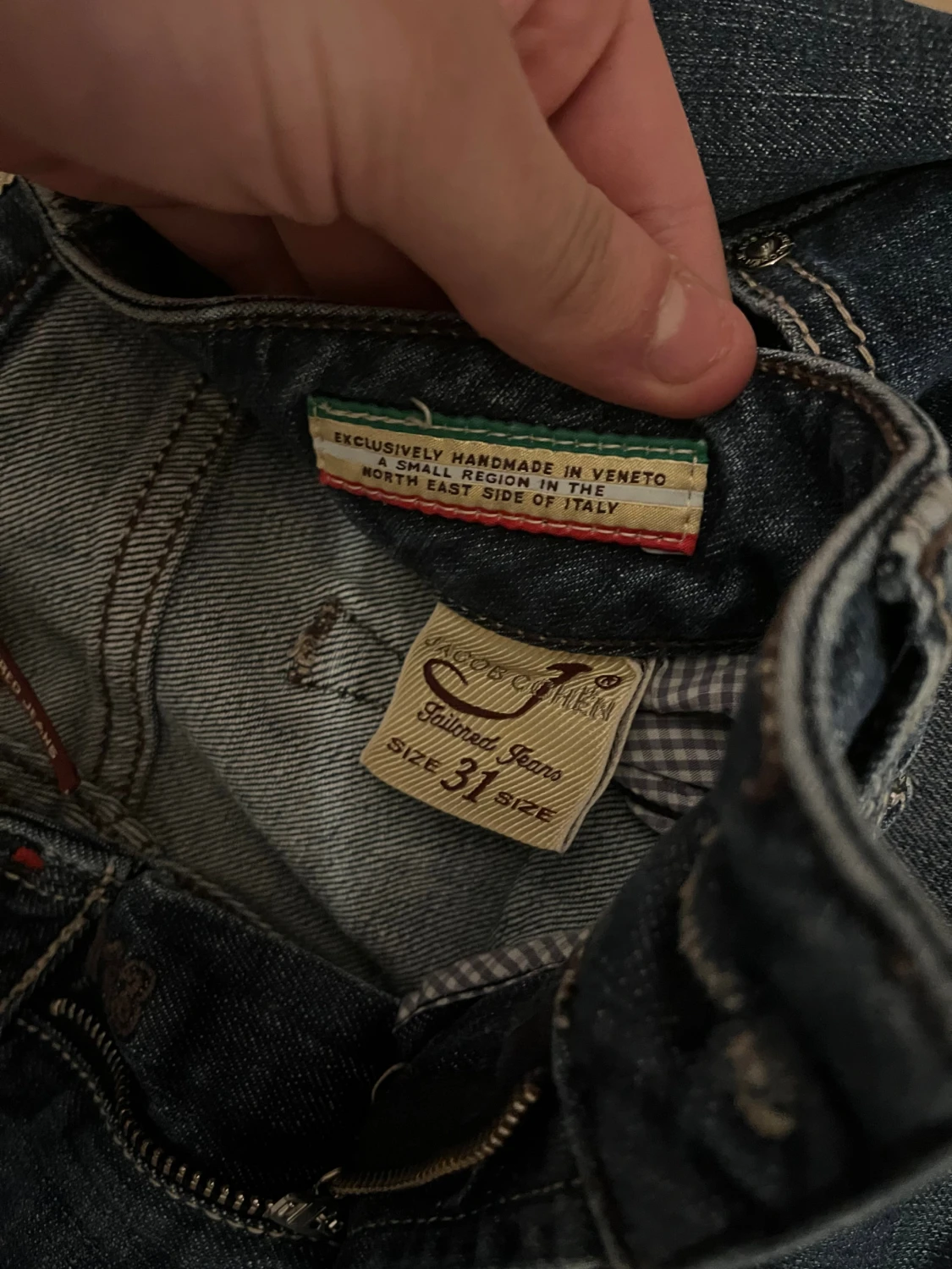 Jacob Cohen 713 blå jeans - 4