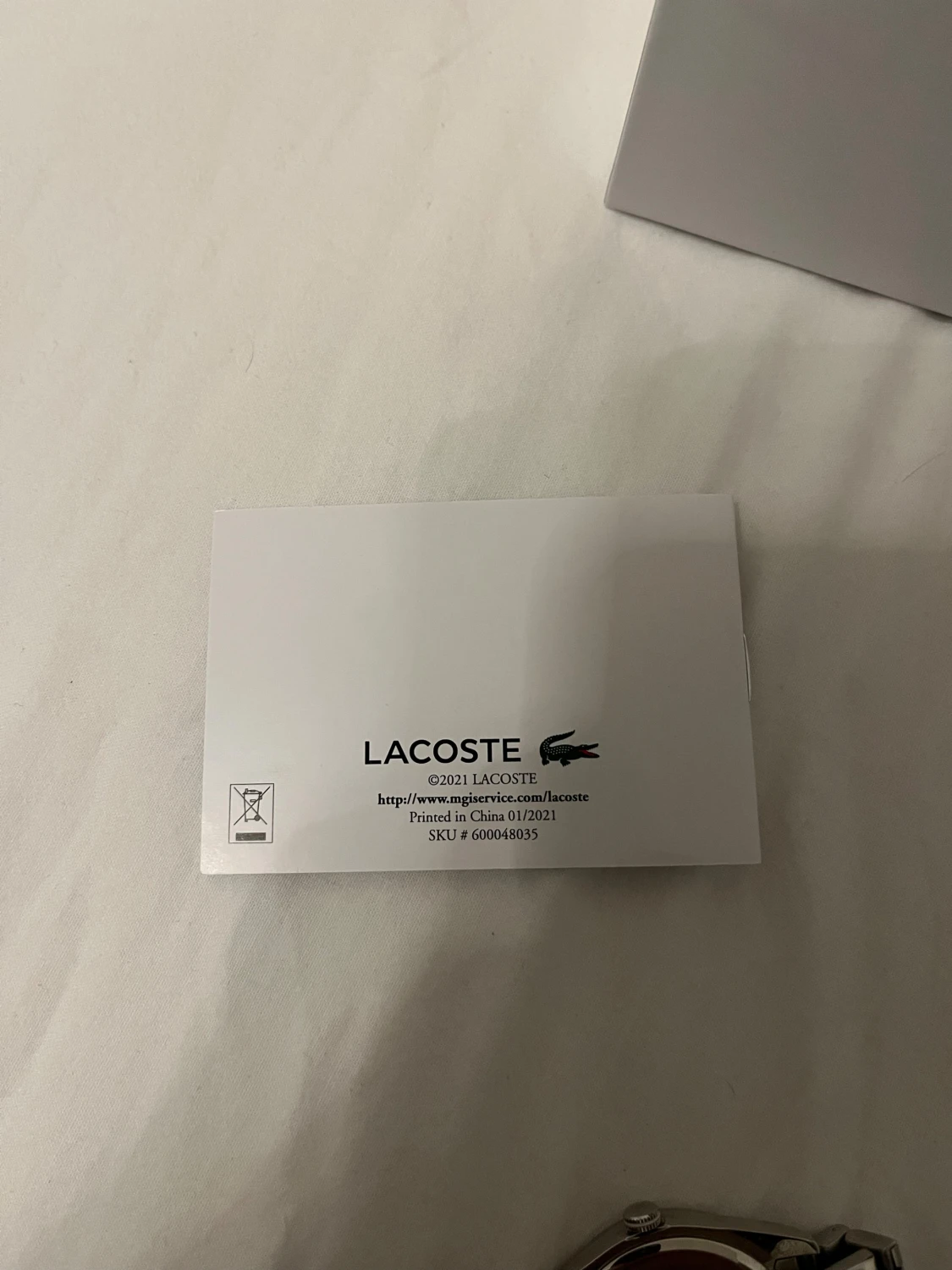 Lacoste klocka  - 5