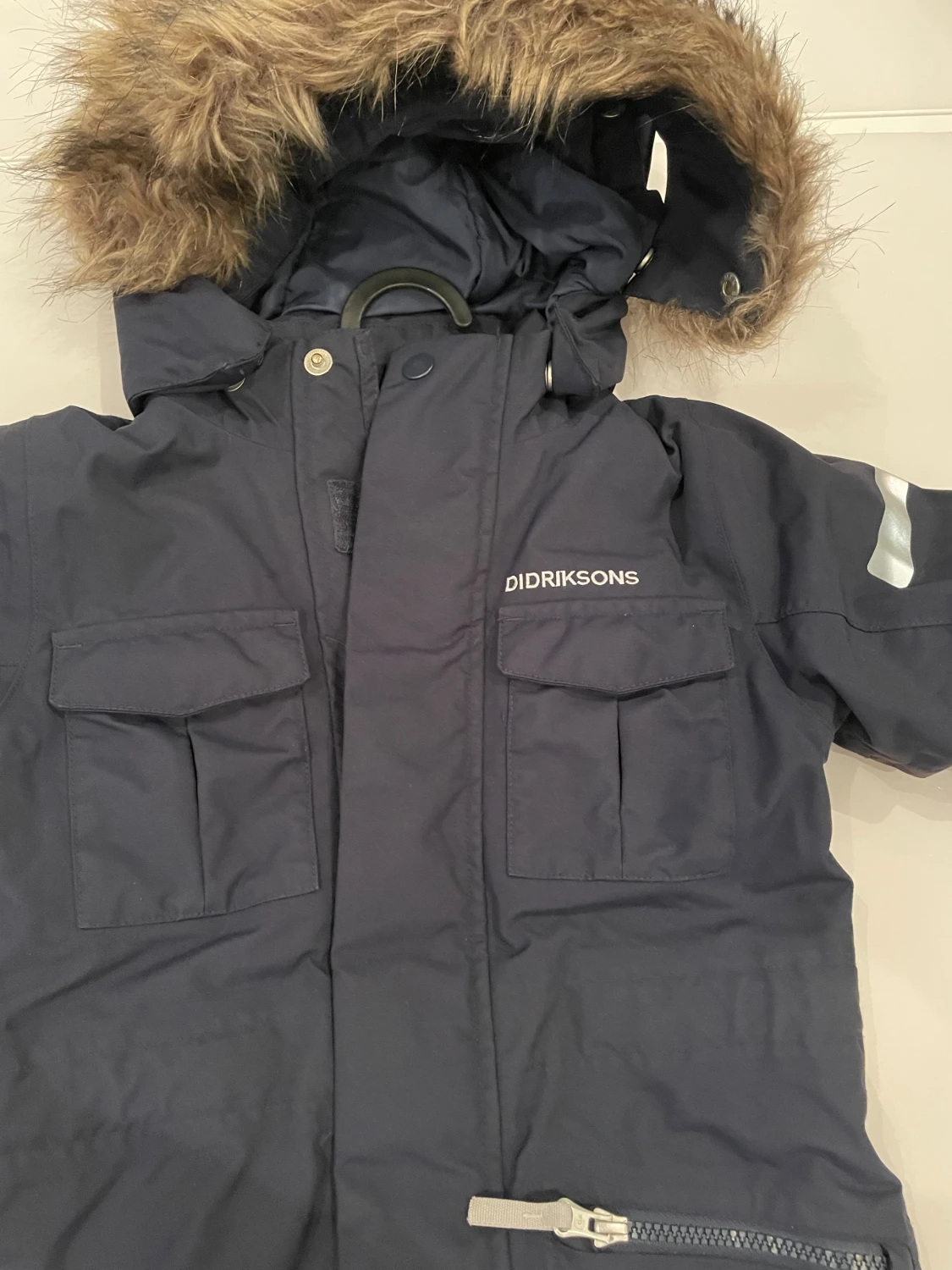 Mörkblå Didriksons vinteroverall - 1