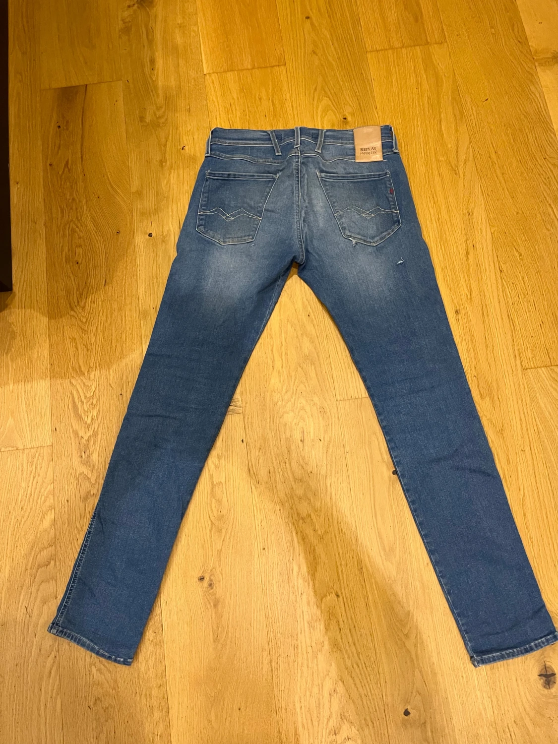 Replay Hyperflex blå jeans, W29 L32 - 1