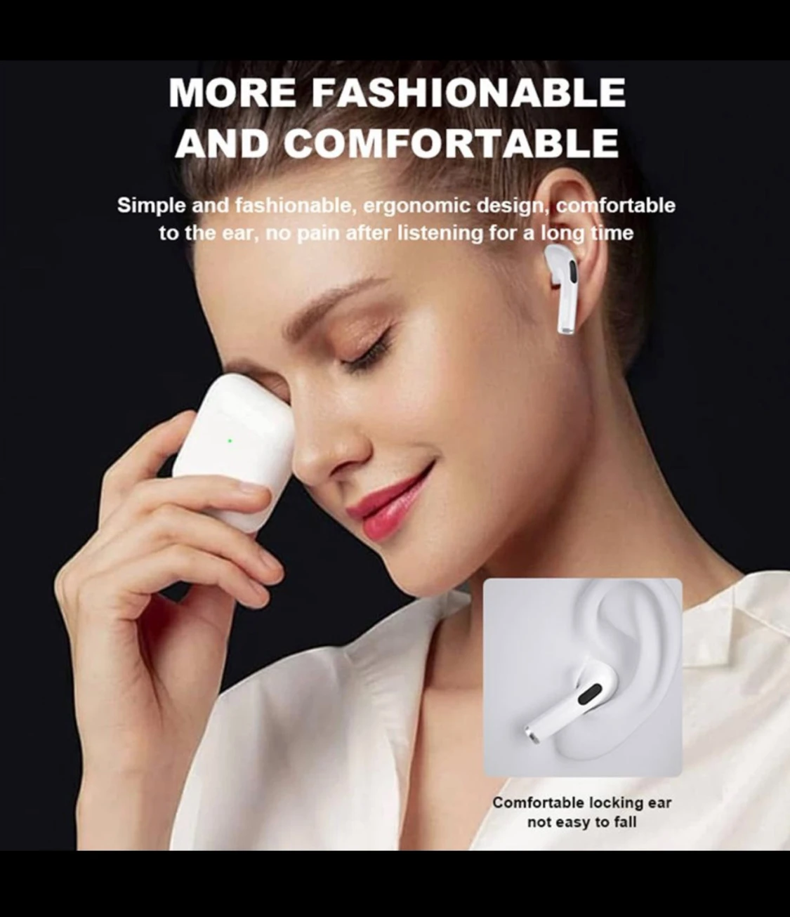 Air Pods Pro 4 TWS Bluetooth 5.0 Trådlösa Hörlurar - 2