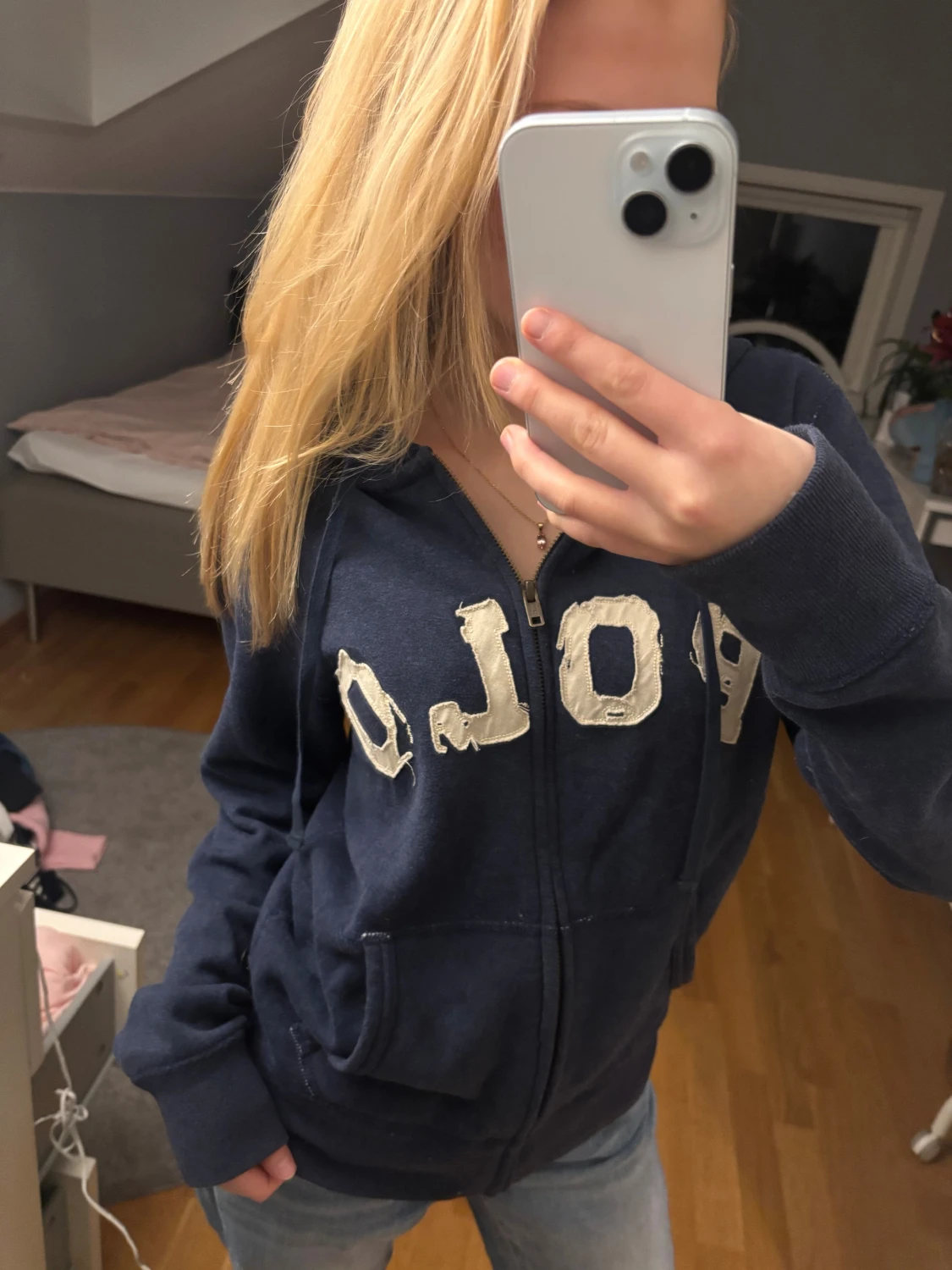 Mörkblå hoodie från Polo Ralph Lauren
