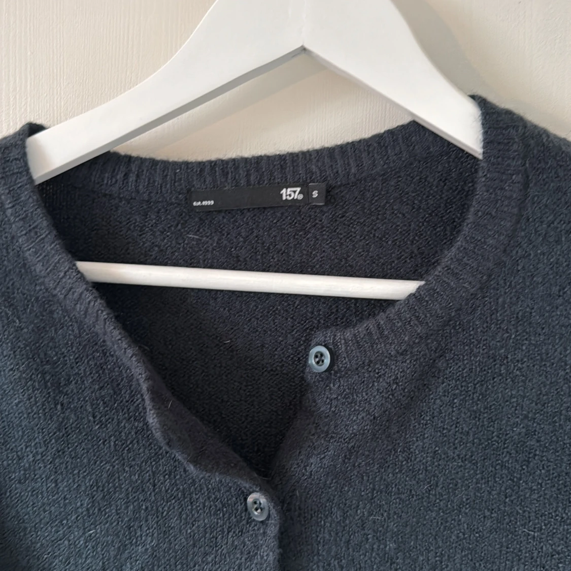 Mörkgrå kofta från 157, storlek S - 1