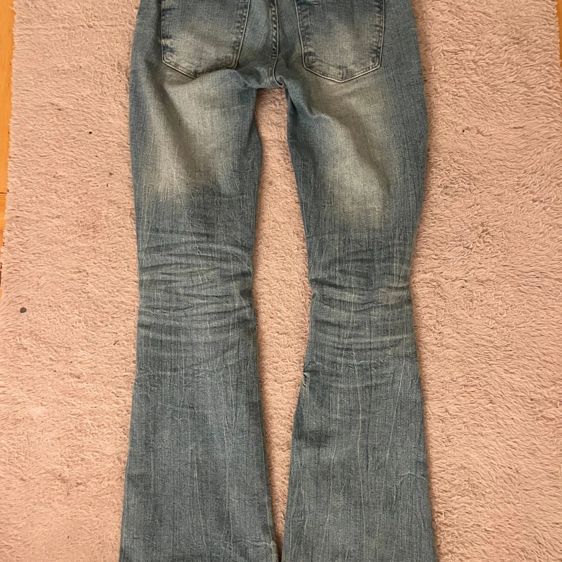Bootcut jeans från Bershka, blå - 1