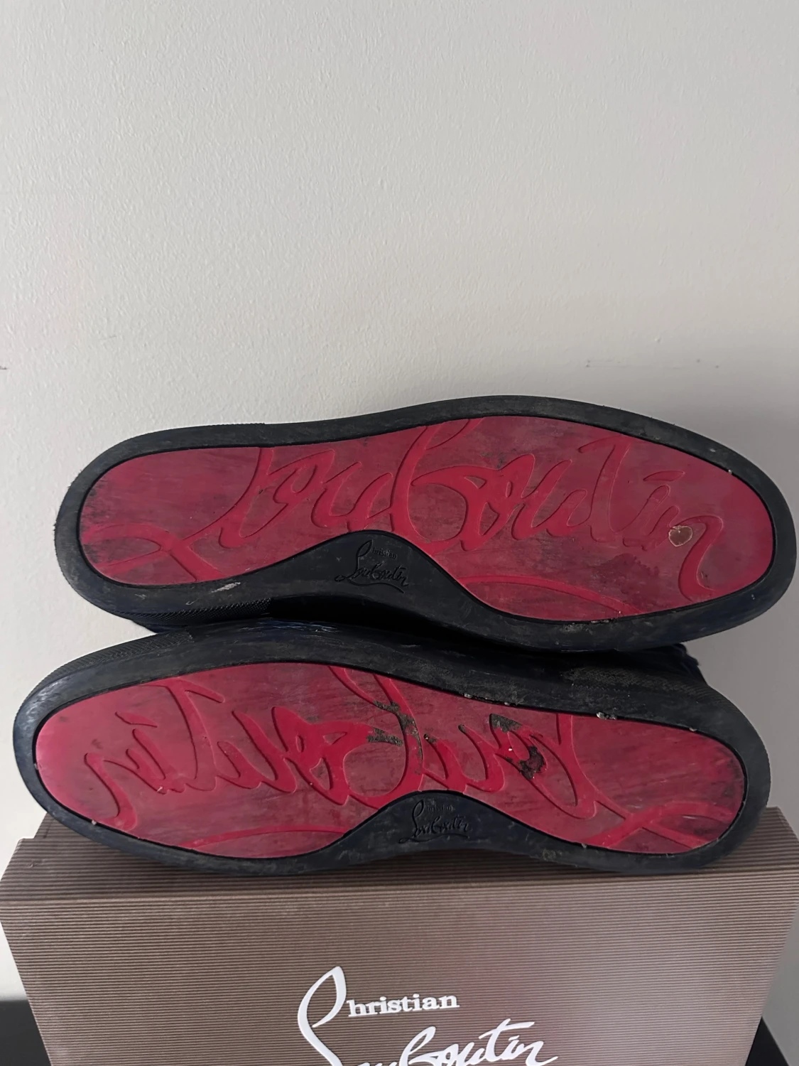 Mörkblå sneakers Christian Louboutin - 1