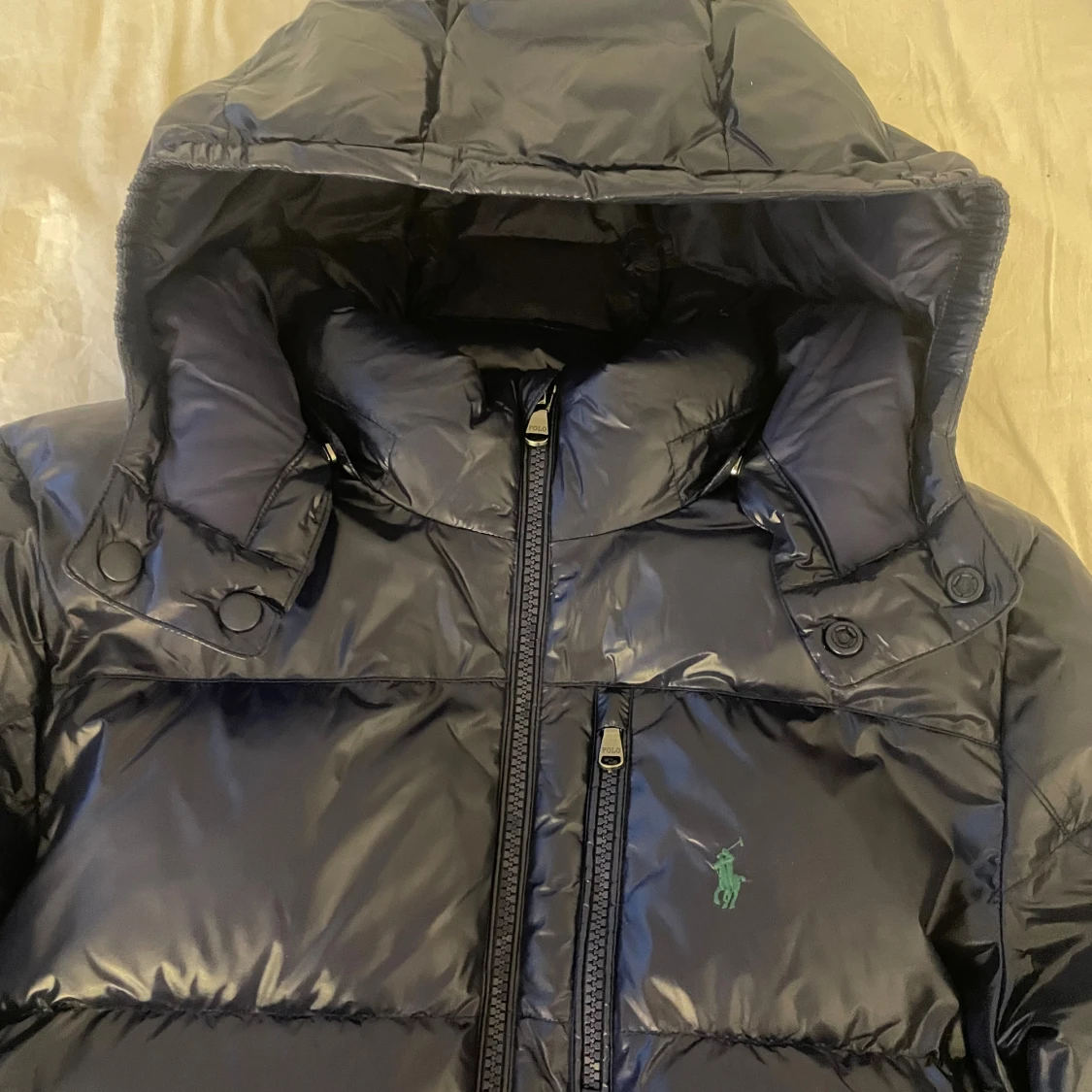 Mörkblå pufferjacka från Polo Ralph Lauren - 1