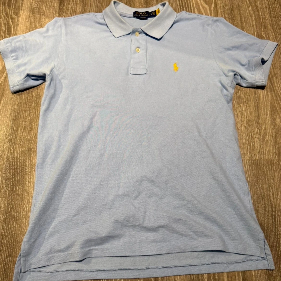 Ljusblå pikétröja från Ralph Lauren - 1