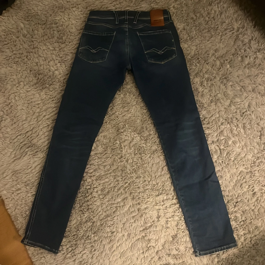 Replay Anbass blå slim jeans, stl 29/32 - 1