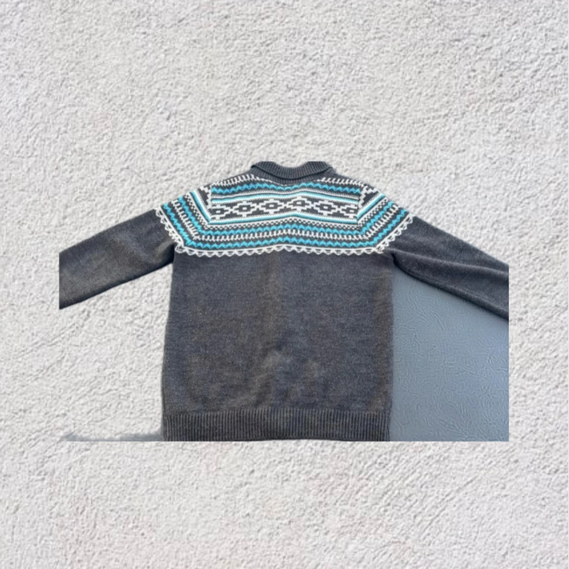 Unik stickad cardigan - 1