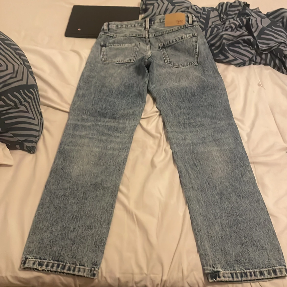 Distressed jeans från FSBN, blå 27/32 - 3