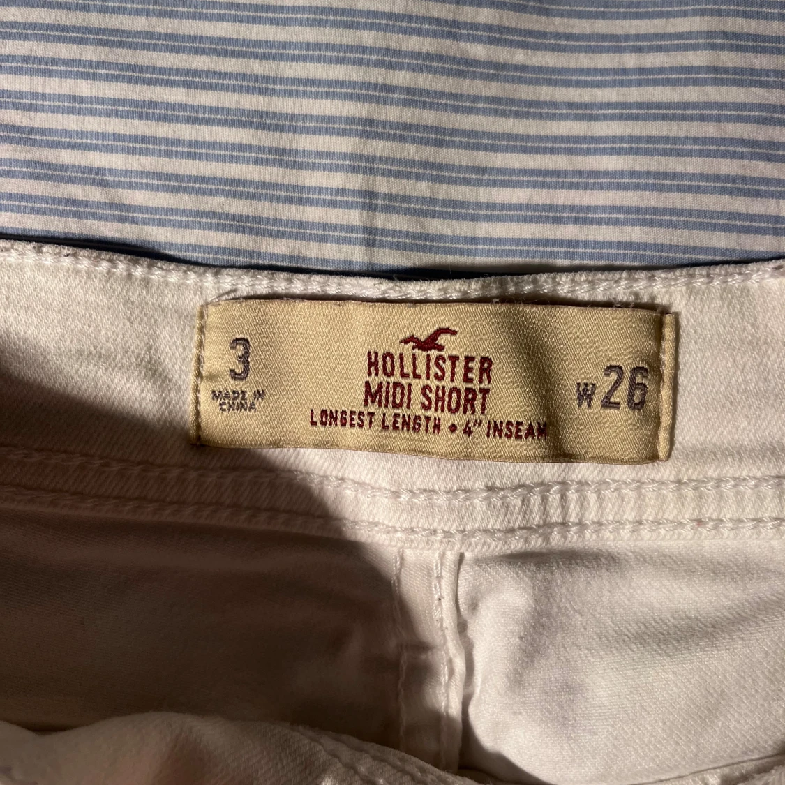 Vita jeansshorts Hollister - 1