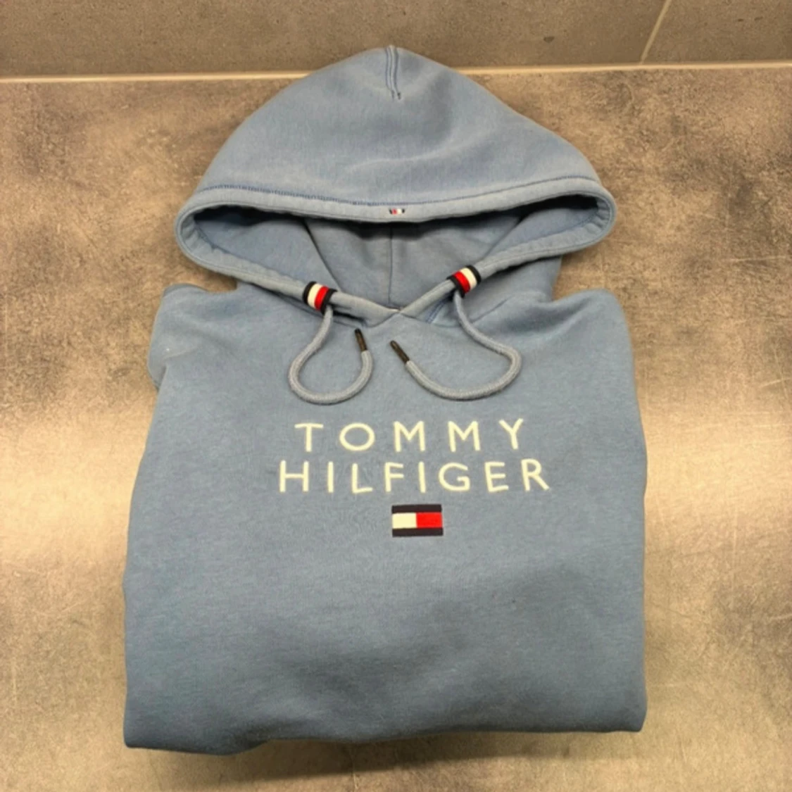 Blå hoodie Tommy Hilfiger XS - 2
