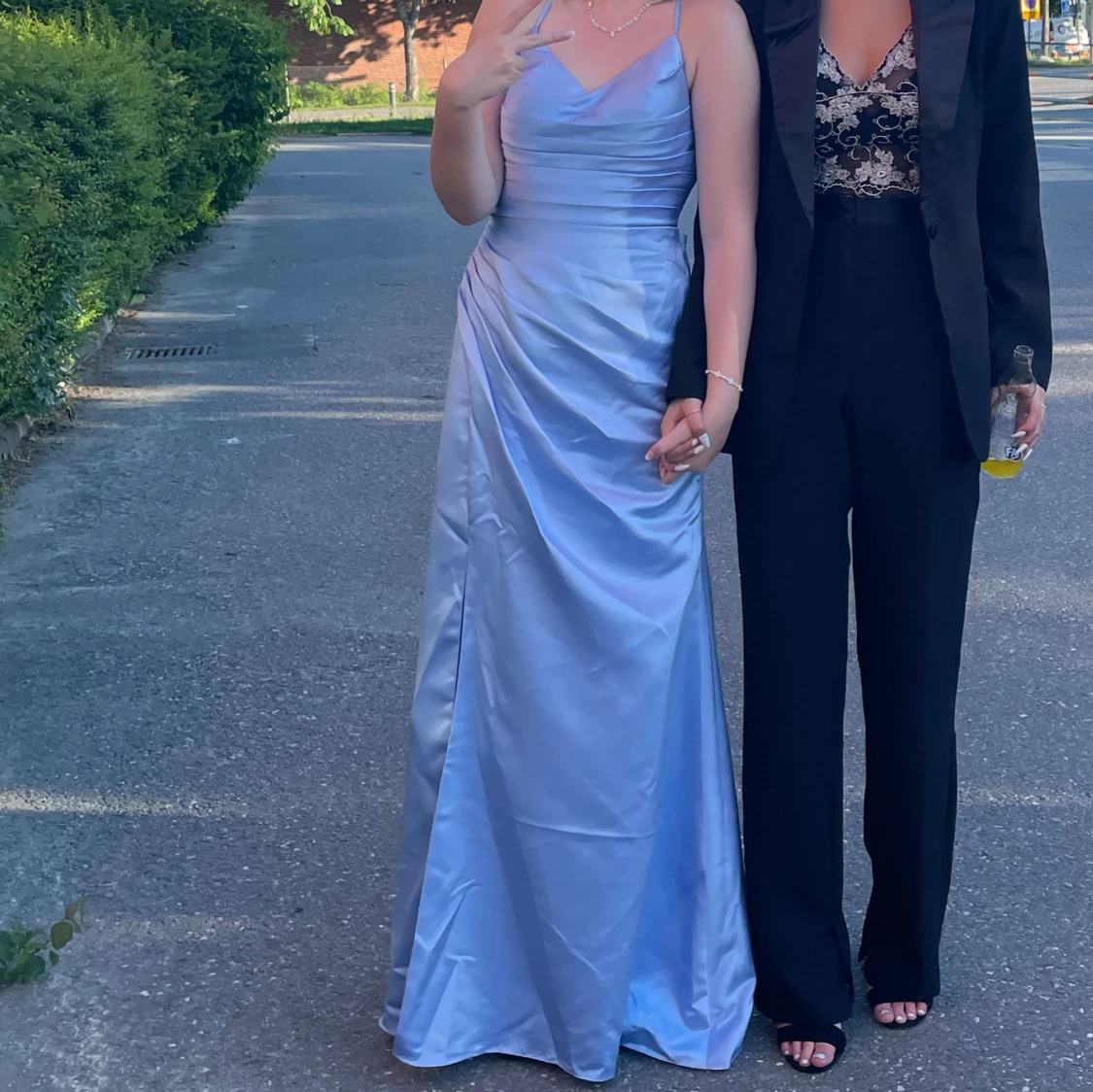 Ljusblå balklänning! - 2