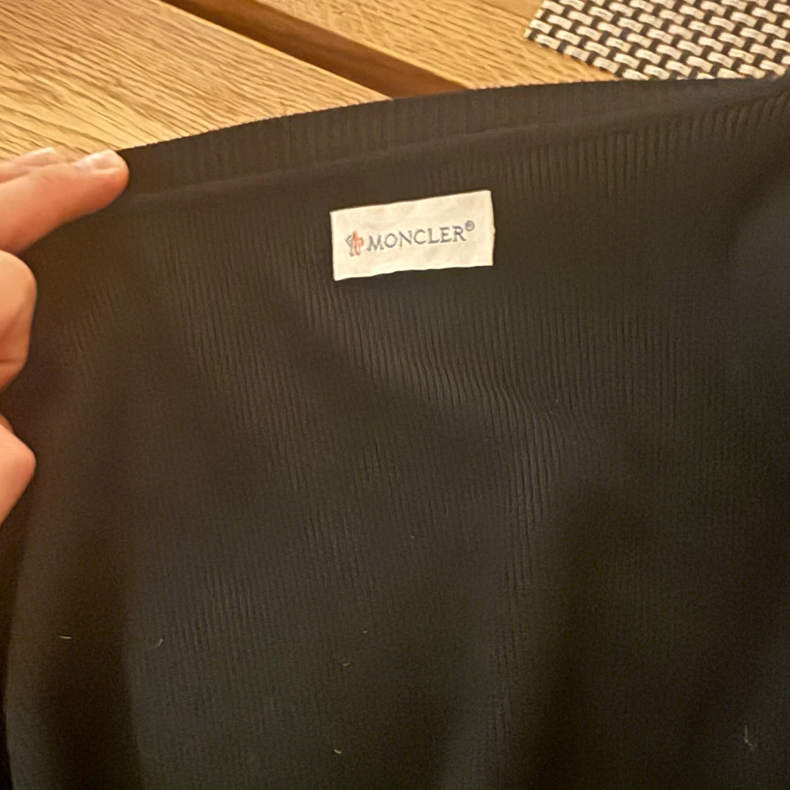 Svart Moncler cardigan  - 2