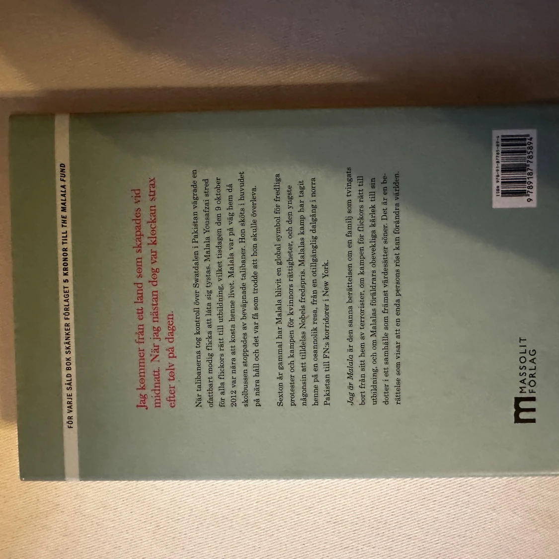 Jag är malala bok - 1