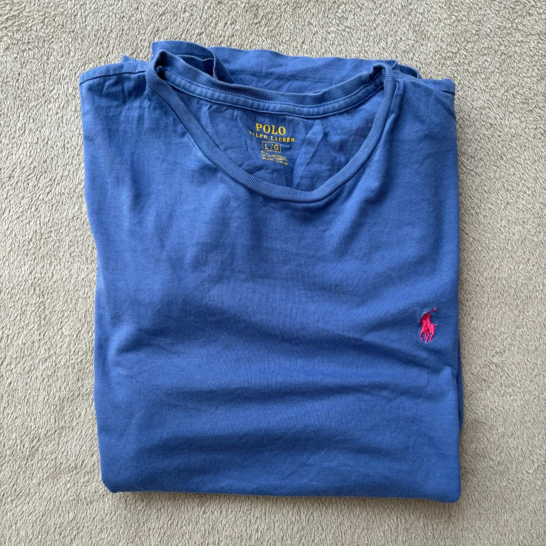 Blå t-shirt från Polo Ralph Lauren