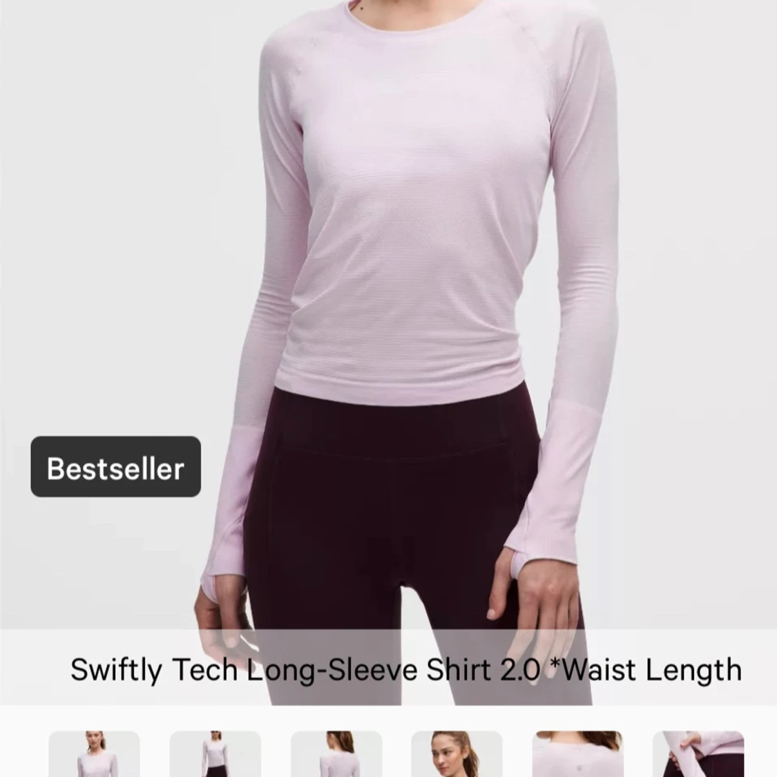 Lululemon long-sleeve  Swiftly Tech - 4