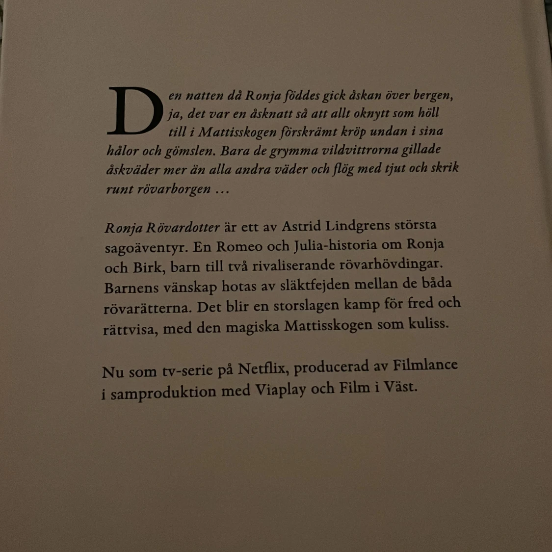 Ronja Rövardotter - 1