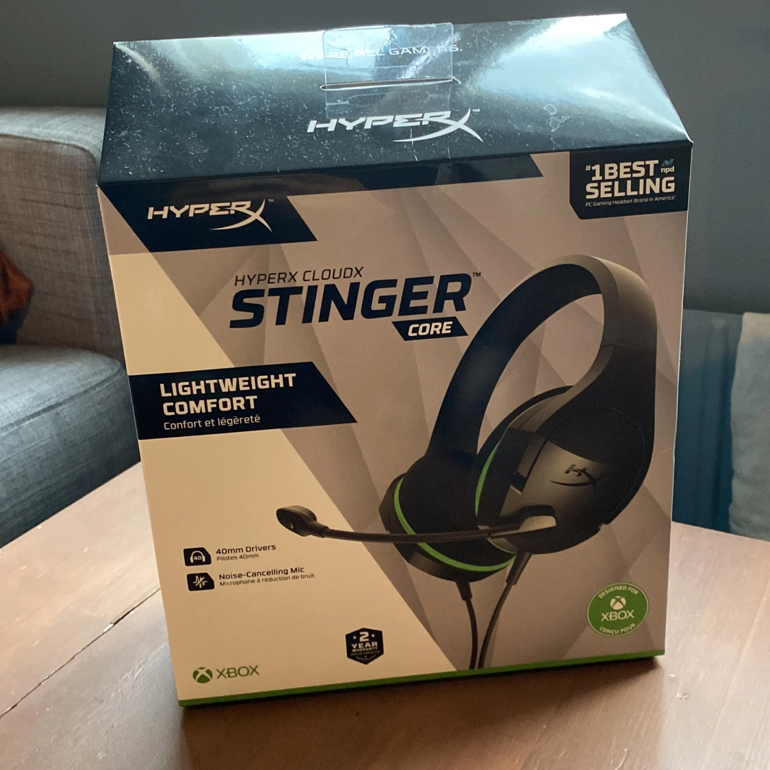 HyperX CloudX Stinger Core – Xbox, med originalförpackning - 4
