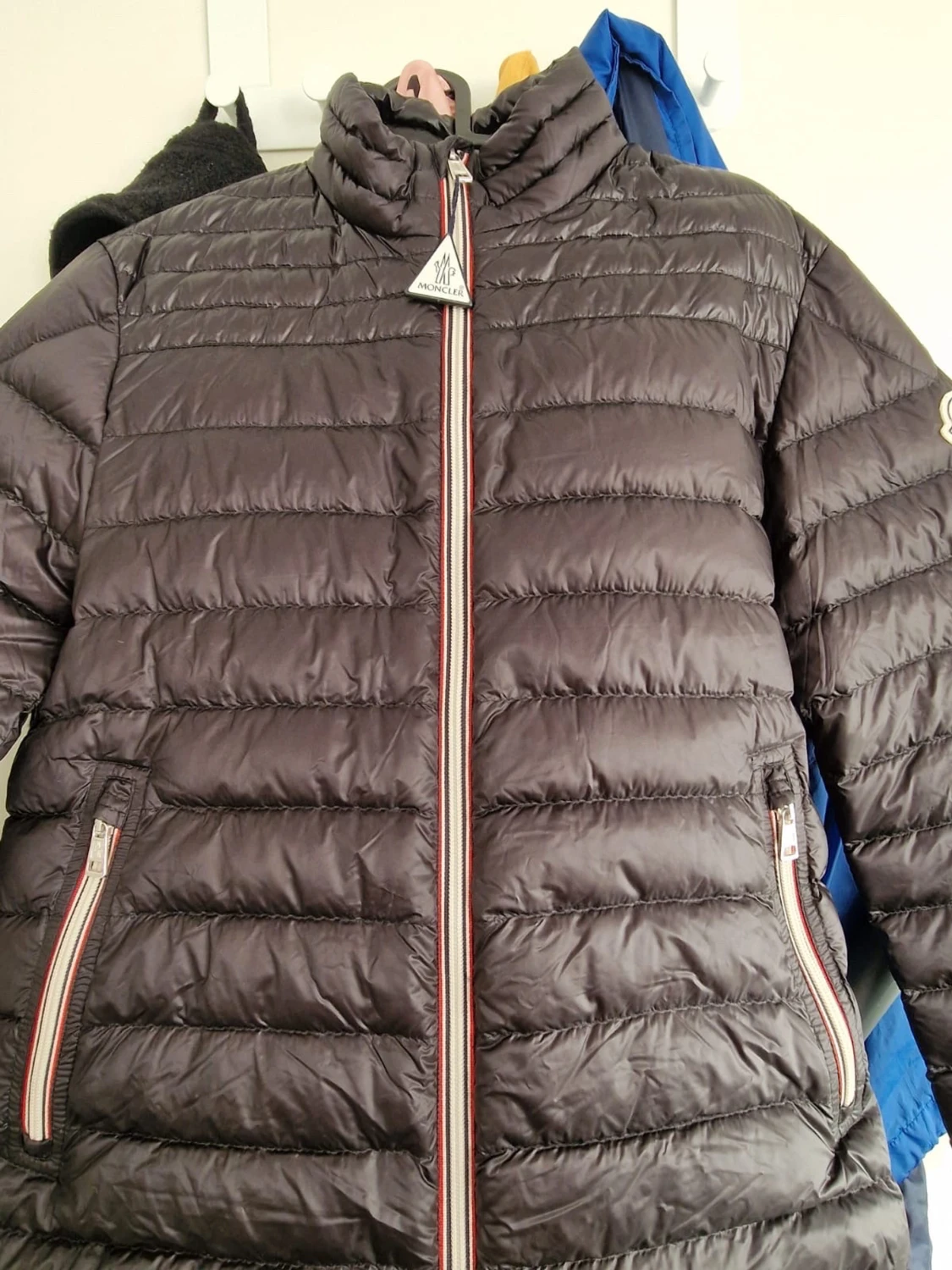 Svart Moncler pufferjacka herr - 1