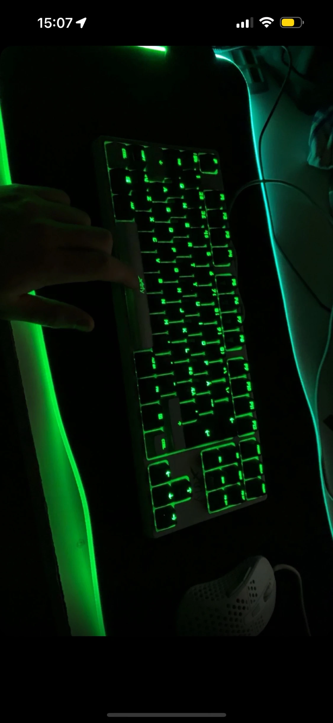 Xtrfy tangentbord red switches