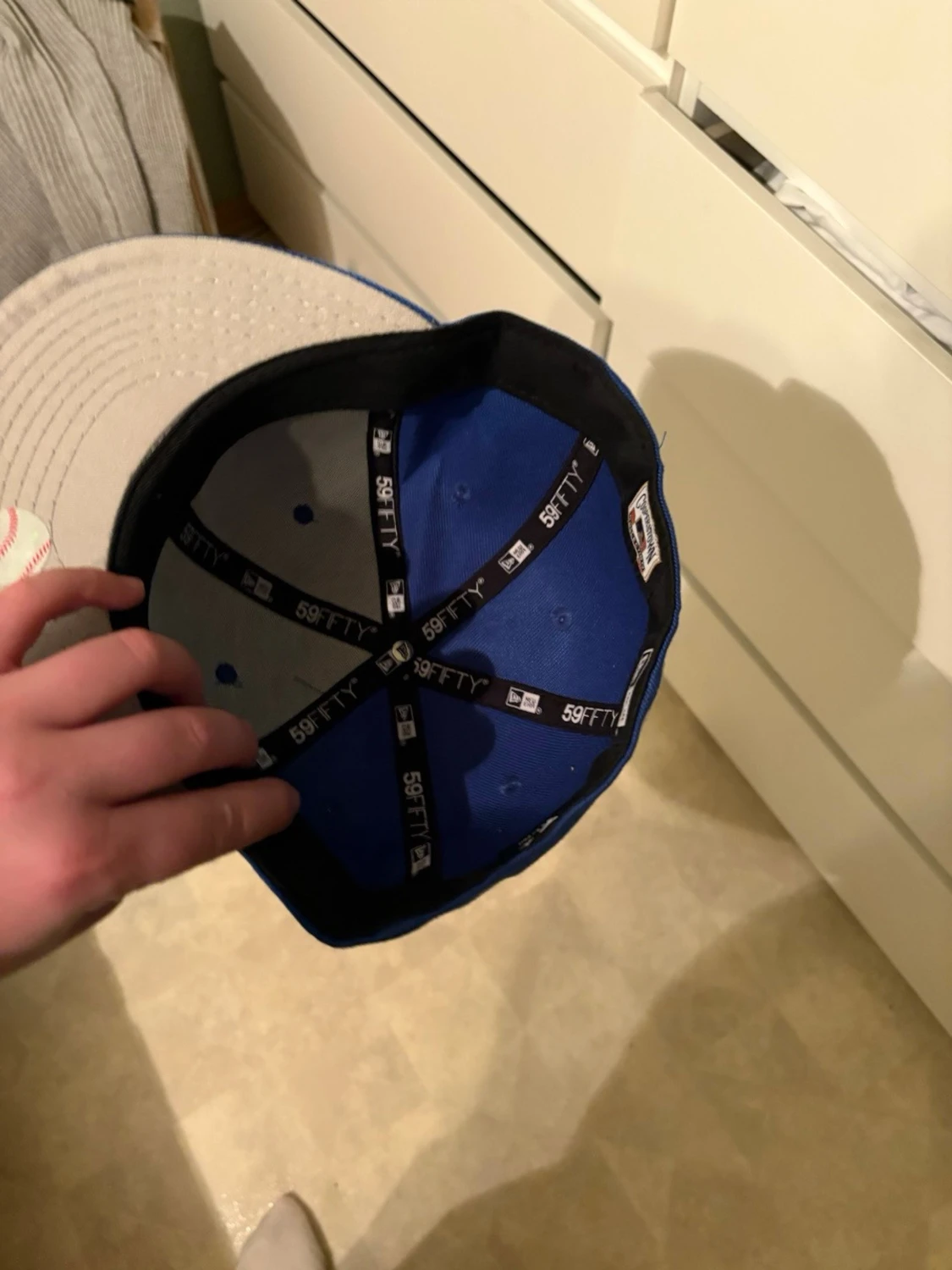 Blå LA 59FIFTY keps från New Era - 2