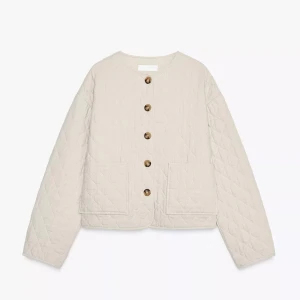 Zara jacka - Beige/ grön jacka från Zara